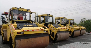 宝马格双钢轮压路机